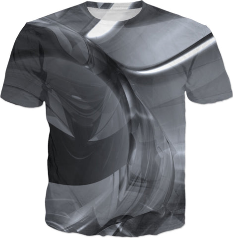 Polarity II Abstract Print T-Shirt